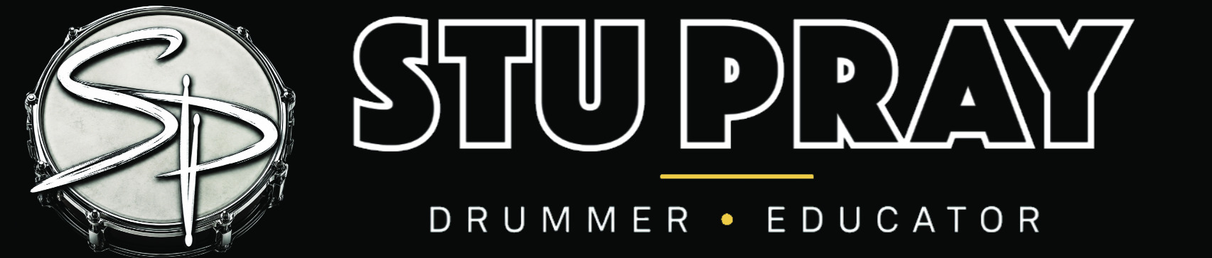 Stu Pray Drummer Educator logo